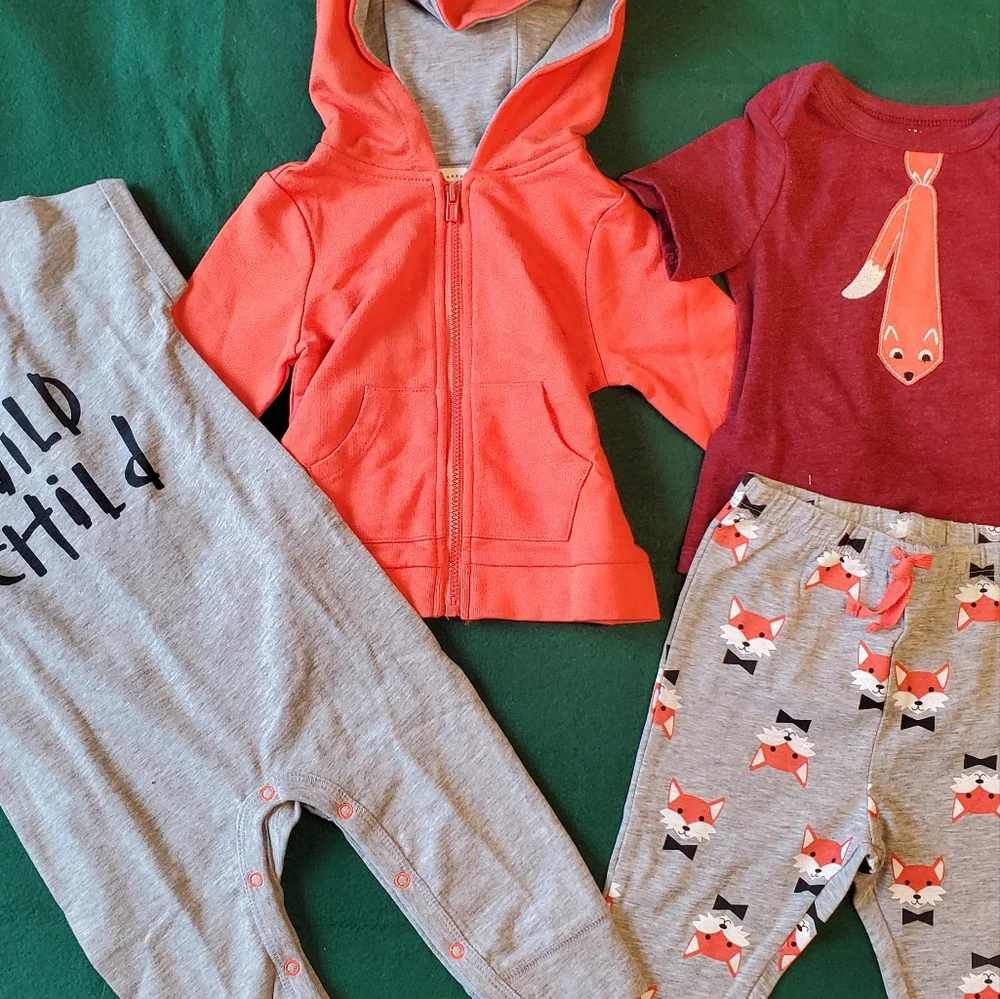 4-piece Baby Cat & Jack outfit